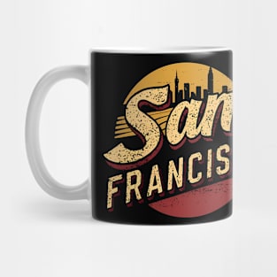 Vintage San Francisco City Mug